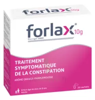 Forlax 10g Poudre Solution Buvable En Sachet 20 Sachets à VILLEFONTAINE