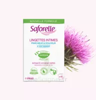 Saforelle Lingette Intime Biodégradable B/10 à VILLEFONTAINE
