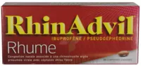Rhinadvil Rhume Ibuprofene/pseudoephedrine, Comprimé Enrobé à VILLEFONTAINE