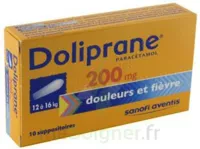 Doliprane 200 Mg Suppositoires 2plq/5 (10) à VILLEFONTAINE