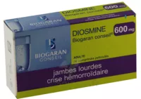 Diosmine Biogaran Conseil 600 Mg, Comprimé Pelliculé à VILLEFONTAINE