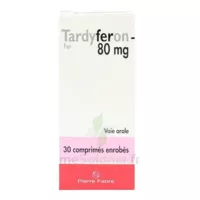 Tardyferon 80 Mg, Comprimé Pelliculé Plq/30 à VILLEFONTAINE