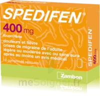 Spedifen 400 Mg, Comprimé Pelliculé Plq/12 à VILLEFONTAINE