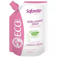 Saforelle Solution Soin Lavant Doux Eco-recharge/400ml à VILLEFONTAINE
