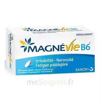 Magnevie B6 100 Mg/10 Mg Comprimés Pelliculés Plaq/60